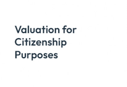 Valuation for Citizenship Purposes